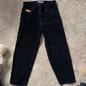 Empyre Men's Black Corduroy Pants